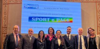 Le alte cariche sportive a confronto con Giusy Versace per la pace