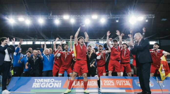 Torneo delle Regioni calcio a 5: festa Lazio, Piemonte VdA e Sicilia