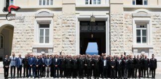 Il generale Luongo in visita al Comando Legione Carabinieri “Puglia”