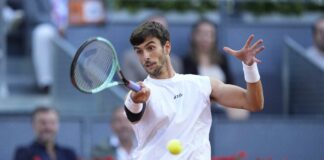 Musetti sconfitto da Draper in semifinale al Masters 1000 di Madrid