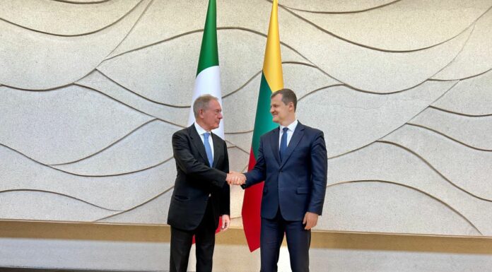 Italia-Lituania, Urso “Intesa su riforme della politica industriale Ue”