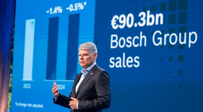 Bosch, nel 2024 fatturato a 90,3 miliardi