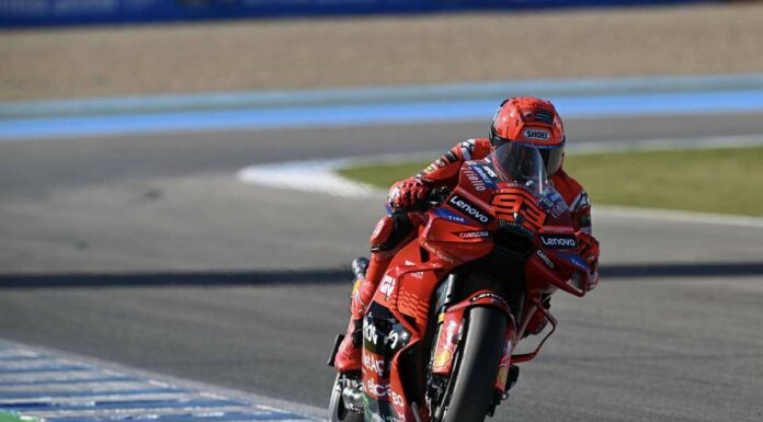 Marc Marquez primo nella practice di MotoGp a Le Mans