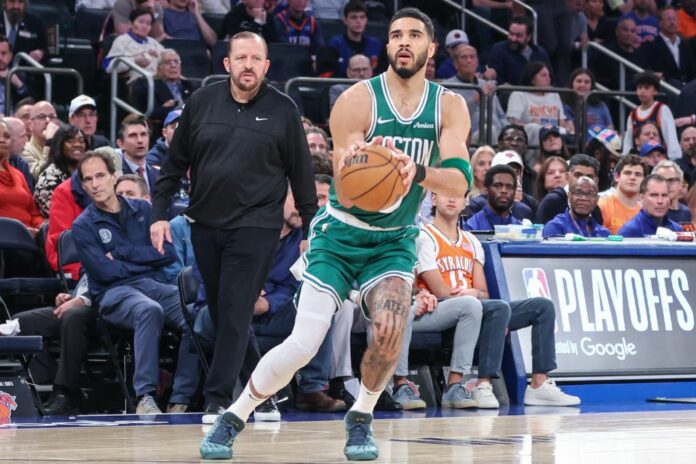 NBA: Playoffs-Boston Celtics at New York Knicks