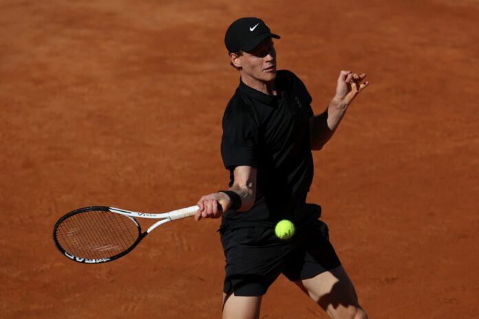 Tennis: ATP Master 1000 al Foro Italico di Roma - Jannik Sinner vs Jesper De Jong