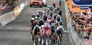 Tris di Pedersen al Giro, Zambanini battuto al fotofinish