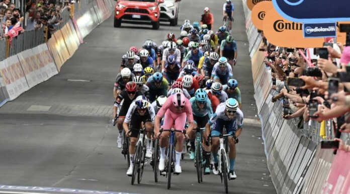 Tris di Pedersen al Giro, Zambanini battuto al fotofinish