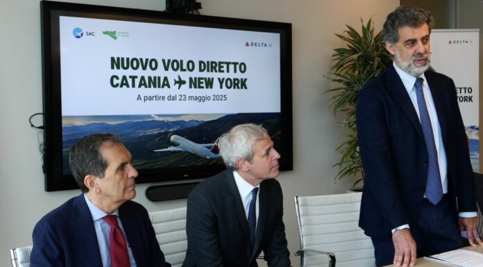 Dal 23 maggio nuovo volo giornaliero Delta da Catania a New York-JFK