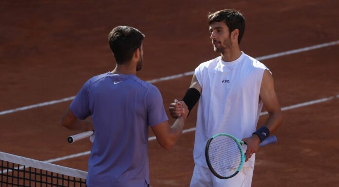 Musetti ko in semifinale a Roma contro Alcaraz