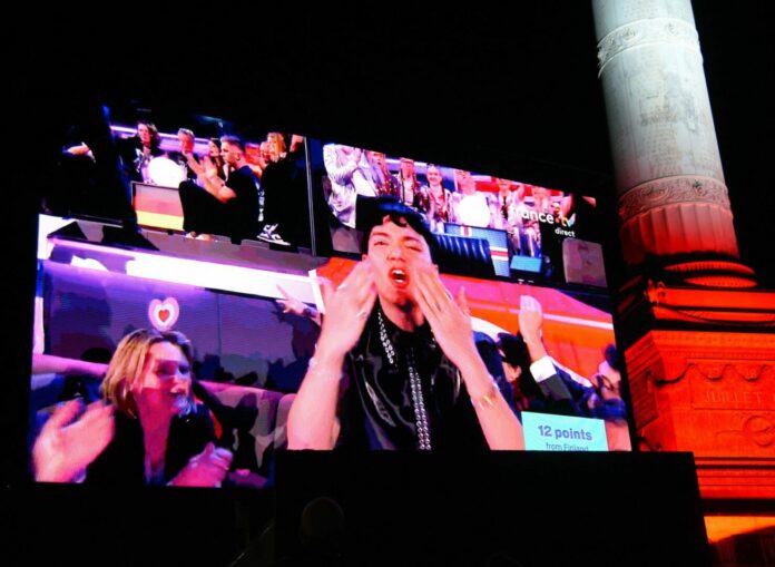 Eurovision Party At Place De La Bastille - Paris