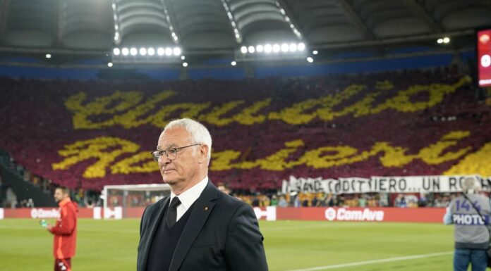 Ranieri “Ringrazio i tifosi, la Roma ha dato e darà tutto”
