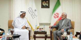 مدير عام مركز الإمارات للدراسات يلتقي مستشار المرشد الأعلى لإيران