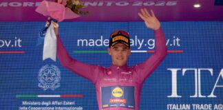 Pedersen cala il poker a Vicenza, Del Toro resta in maglia rosa