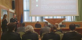 Una delegazione della Polizia serba in visita al Comando dei Forestali
