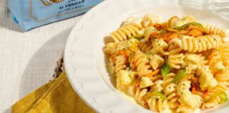 Ricerca Voiello sulla pasta, il 47% degli italiani preferisce i fusilli