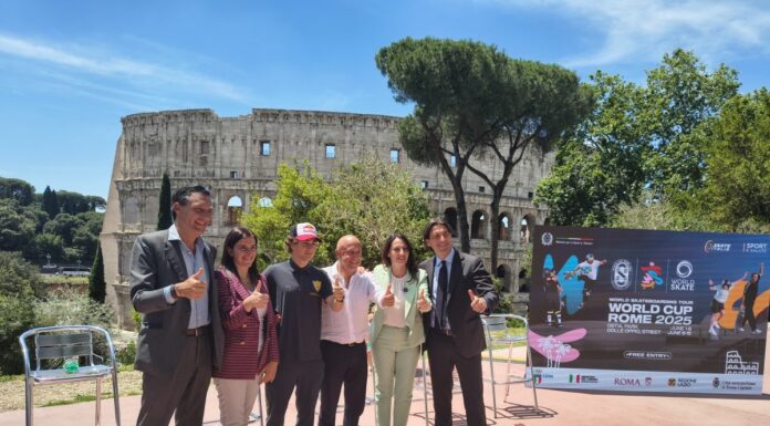 Roma “caput mundi” skate olimpico: arriva la Coppa del Mondo