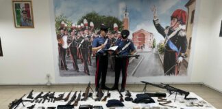 Rinvenuto un arsenale ad Aprilia, arrestato uno spagnolo