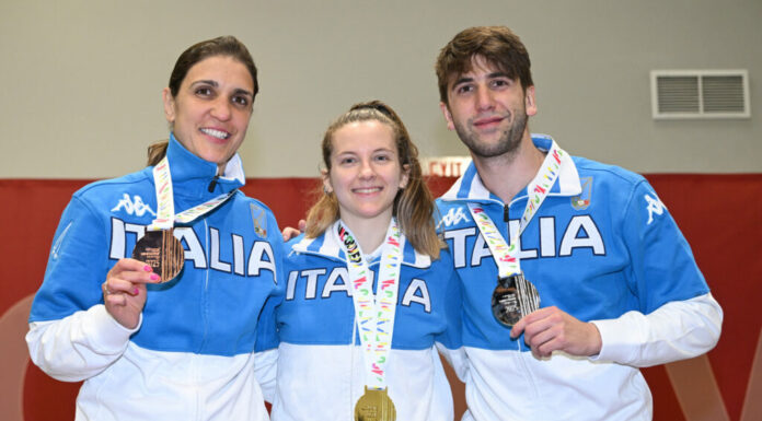 A Vancouver brilla l’Italia del fioretto: oro Favaretto, argento Filippi e bronzo Errigo