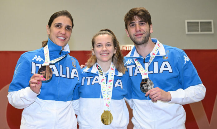 Arianna Errigo, Martina Favaretto e Davide Filippi