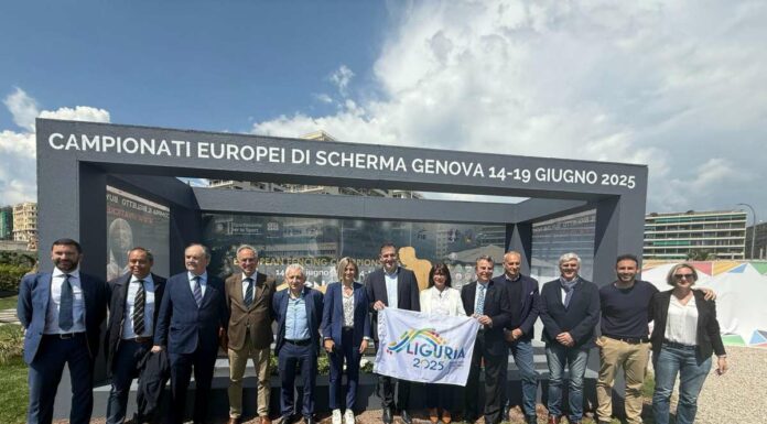 Countdown iniziato per gli Europei di scherma a Genova, Mazzone “Impatto importante sulla Liguria”