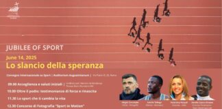 Il convegno “Lo slancio della speranza” il 14 giugno aprirà il Giubileo dello sport