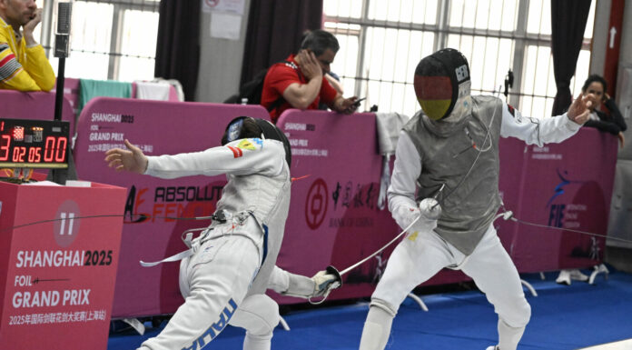 Tutto pronto per il Gp di fioretto a Shanghai, nove gli azzurri in tabellone