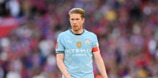 Manchester City will most likely be without Kevin De Bruyne at the next Club World Cup