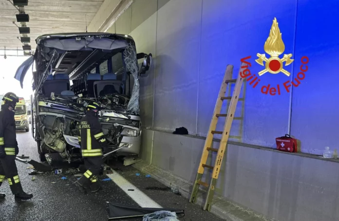 Lomazzo, Un gravissimo incidente tra un bus scolastico e un mezzo pesante