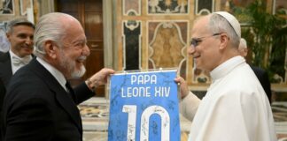 Il Napoli in udienza da Papa Leone XIV “Lo Scudetto una grande festa per la città”