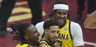 Indiana porta la serie di playoff Nba contro Cleveland sul 2-0, Golden State avanti su Minneapolis