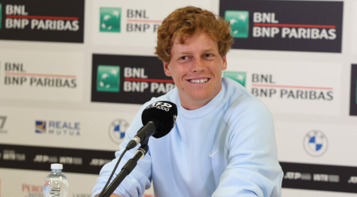 Sinner “Tre mesi lunghi, felice di essere qui a Roma”