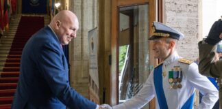 Il Consiglio dei Ministri nomina l’ammiraglio Ottaviani Direttore Nazionale degli Armamenti