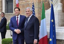 Tajani sente Rubio, focus sull’Iran e sui negoziati tra Israele e Libano
