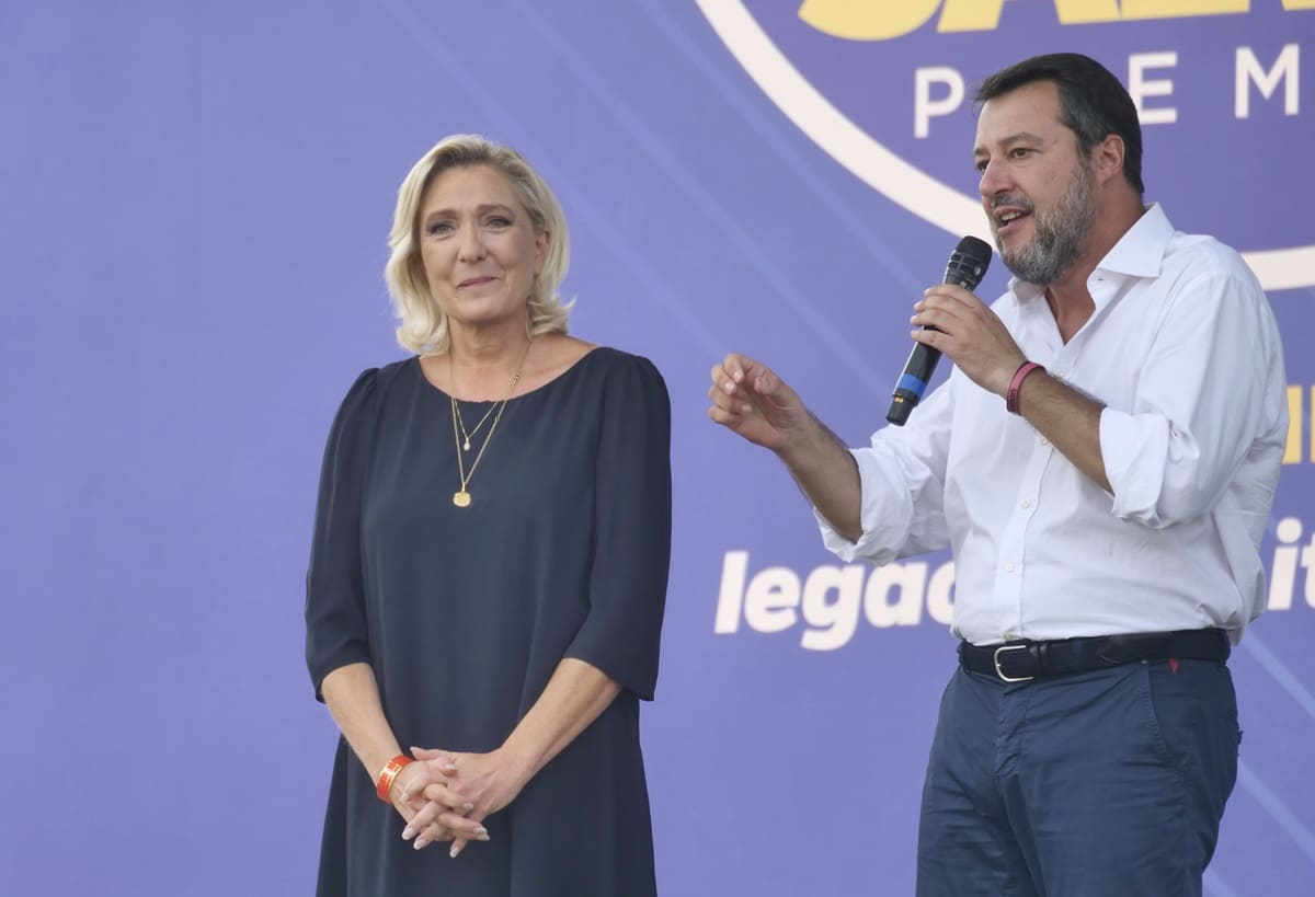 Salvini incontra Le Pen “Bene il Papa sulla pace, qualcuno in Europa vuole la guerra”