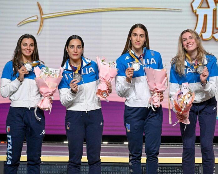Alberta Santuccio, Giulia Rizzi, Rossella Fiamingo e Sara Kowalczyk