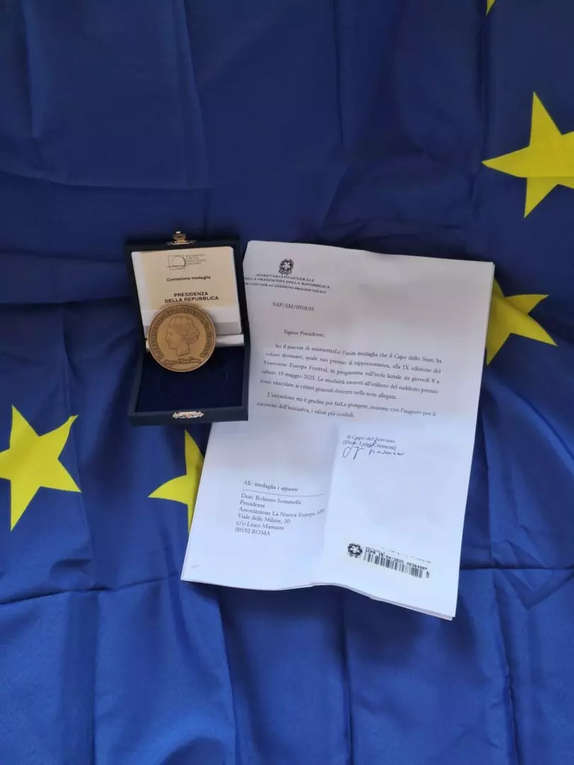Al Ventotene Europa Festival conferita la Medaglia del Presidente della Repubblica