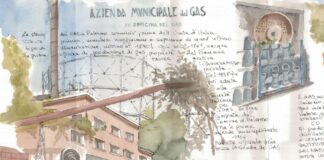 I disegni del gruppo Palermo/Sketchcrawl in mostra all’ex officina AMG Gas