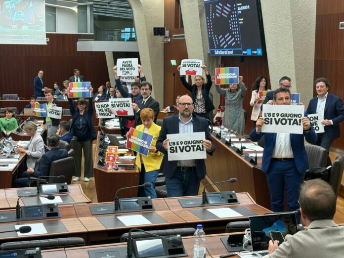 cartelloni referendum centrosinistra