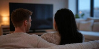 Canone RAI per seconda casa: devo pagarlo? coppia che guarda tv