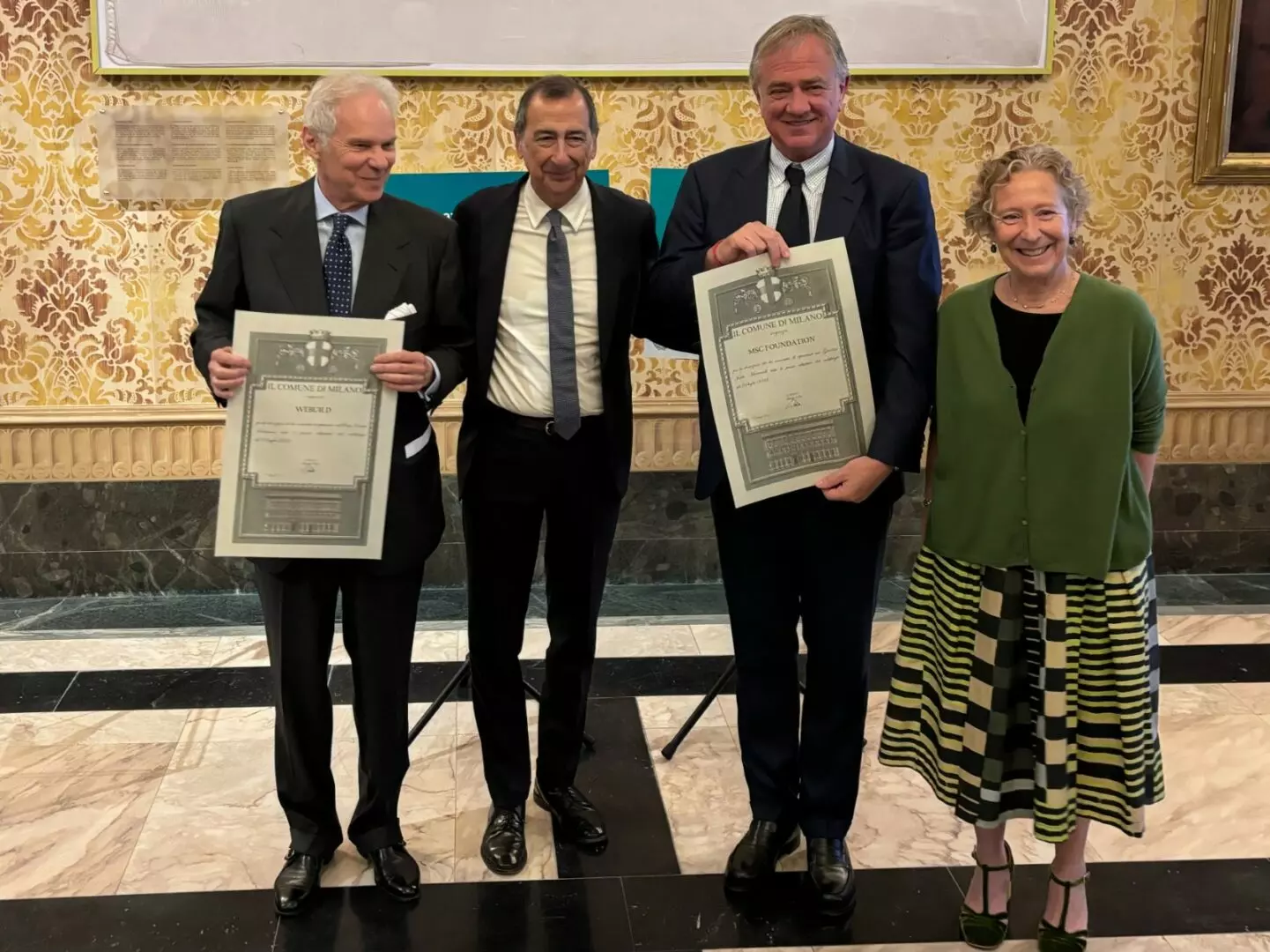 A Milano piantati 730 alberi grazie a Webuild e MSC Foundation
