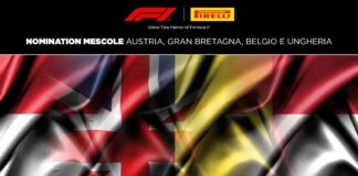 Le mescole per i Gran Premi d’Austria, Gran Bretagna, Belgio e Ungheria