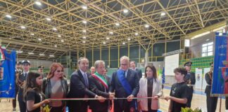 Gualtieri inaugura il palazzetto dello sport a Santa Marinella