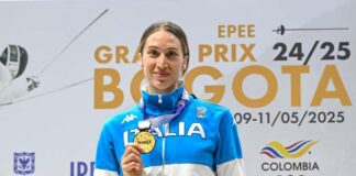 Rizzi regina di spada a Bogotà, terzo successo in Coppa del Mondo