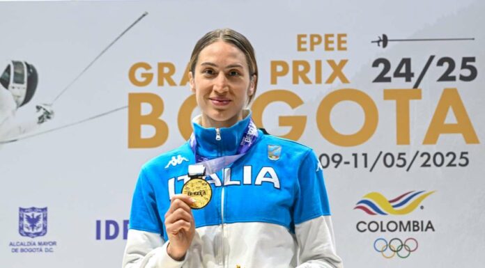 Rizzi regina di spada a Bogotà, terzo successo in Coppa del Mondo