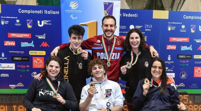 Assoluti paralimpici, a Siena assegnati i sei titoli di spada