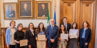 Valditara incontra le vincitrici delle Olimpiadi europee femminili di matematica