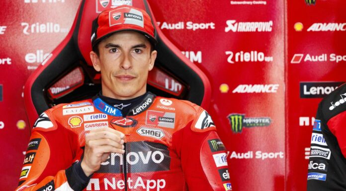 Marc Marquez il più veloce nel venerdì di Aragon
