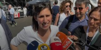 Schlein “In piazza Italia che non tace, Gaza è dei palestinesi”