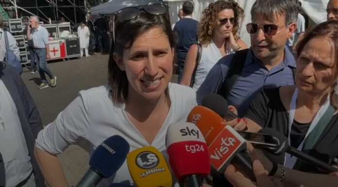 Schlein “In piazza Italia che non tace, Gaza è dei palestinesi”
