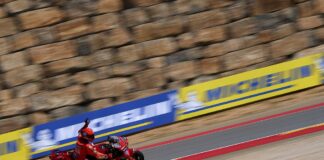 Marc Marquez domina il Gp di Aragon, terzo Bagnaia